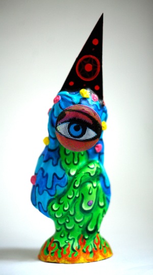 One Eye Witch sculpture